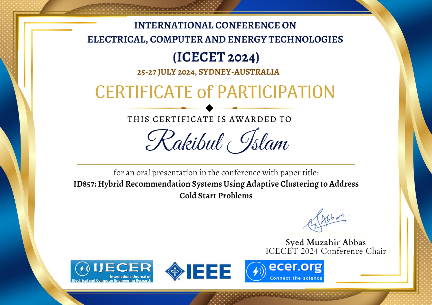Certificate Image